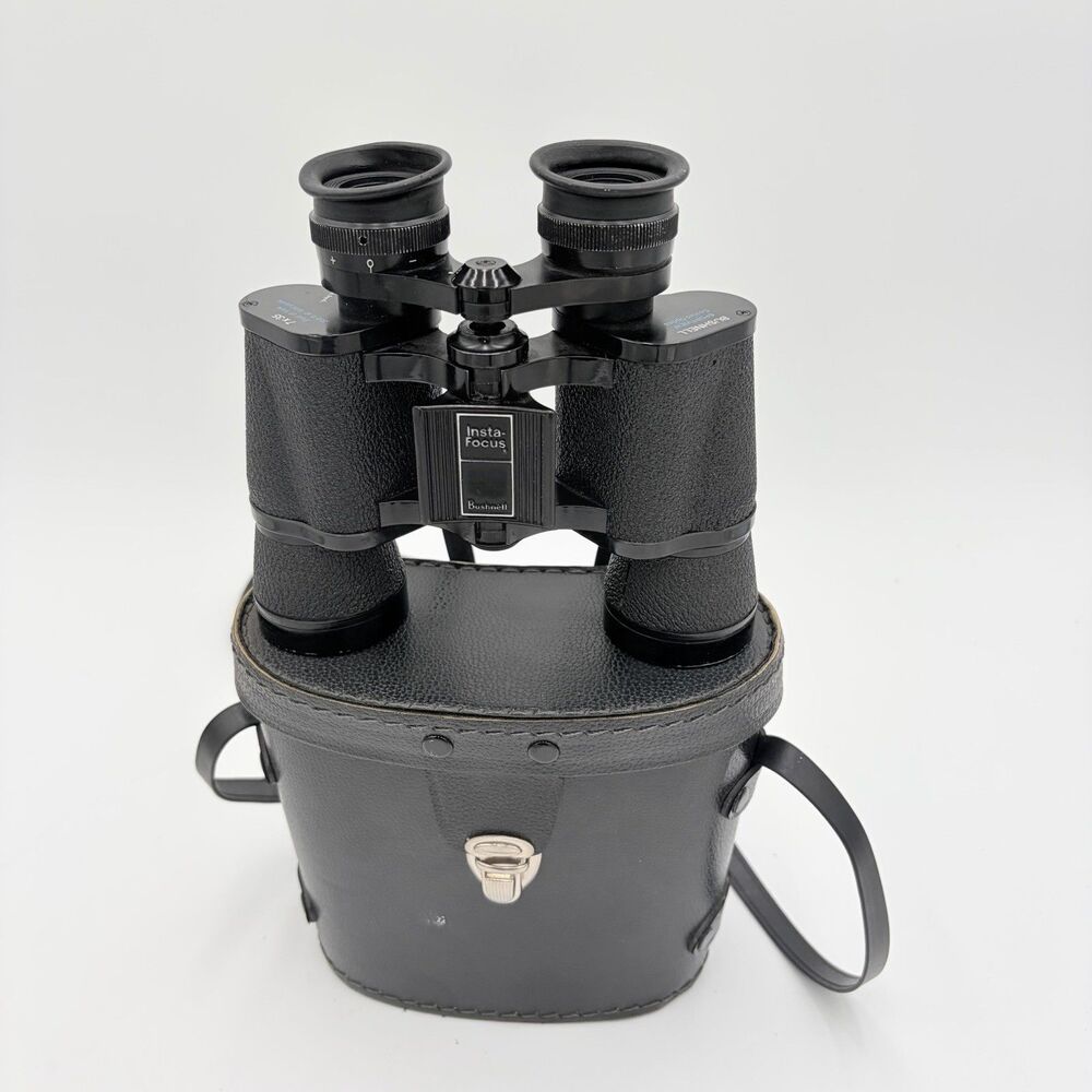 BUSHNELL INSTA-FOCUS 7x35 SPORTVIEW Binoculars Coated Optics w Case